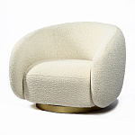 Кресло Bear Белое букле варинант исполнения - 1 | Loft Concept в Твери