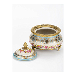 Шкатулка фарфоровая с цветочной росписью Eden Garden варинант исполнения - 3 | Loft Concept в Твери