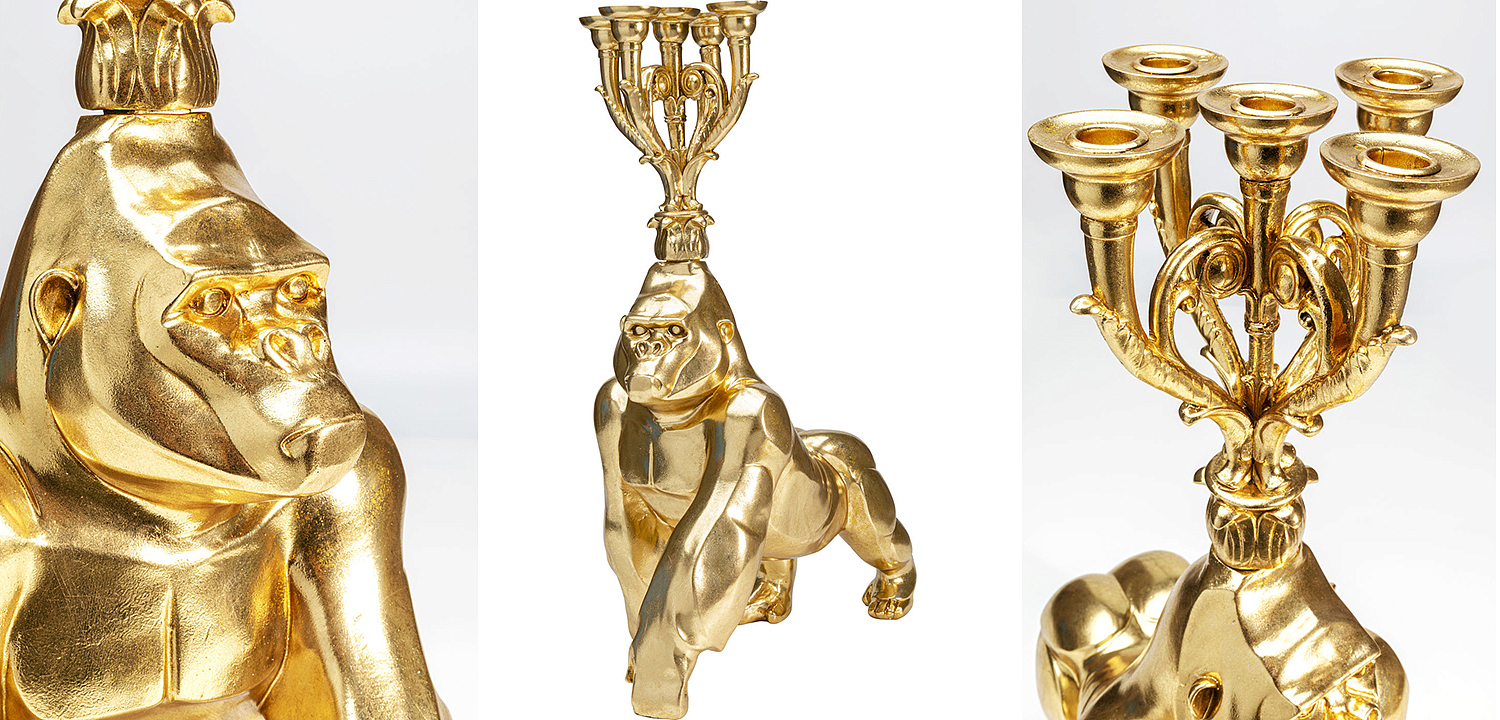 Подсвечник Golden Gorilla Подсвечник Golden Gorilla - Loft-Concept в Твери