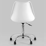 Офисный стул на металлическом основании EGGERY White варинант исполнения - 5 | Loft Concept в Твери