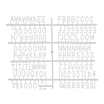 Доска для заметок Upcoming Events варинант исполнения - 3 | Loft Concept в Твери