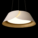 Подвесной светильник круглый с контрастной внутренней отделкой Assol Сup варинант исполнения - 10 | Loft Concept в Твери