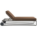 Шезлонг на металлическом каркасе с регулируемой спинкой GUELL Sunbed варинант исполнения - 1 | Loft Concept в Твери