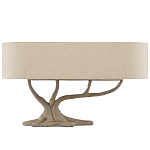 Настольная лампа с корпусом в виде дерева Gray Concrete Trunk варинант исполнения - 4 | Loft Concept в Твери