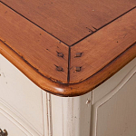 ТВ-тумба из массива дерева в стиле прованс Montmartre Provence TV Stand варинант исполнения - 5 | Loft Concept в Твери