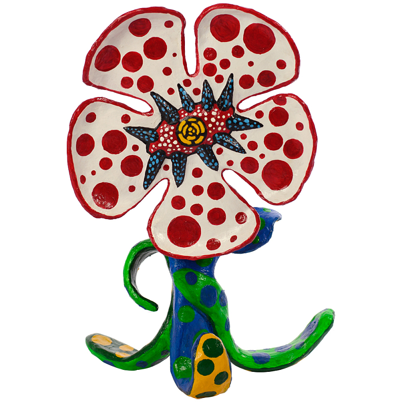 Декоративная статуэтка Yayoi Kusama Flowers that Bloom at Midnight Red Мульти Декоративная статуэтка Yayoi Kusama Flowers that Bloom at Midnight Red Мульти в Твери | Loft Concept