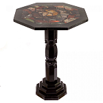 Кофейный стол из натуральных камней Змеевик и Яшма Natural Stone Tables варинант исполнения - 5 | Loft Concept в Твери