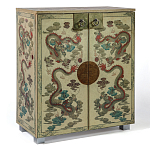 Комод в стиле шинузари с росписью Chinese Eastern Dragon варинант исполнения - 4 | Loft Concept в Твери