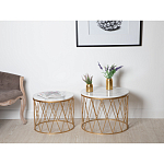 Столик дизайнерский The White Touch варинант исполнения - 3 | Loft Concept в Твери