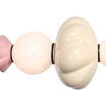 Подвесной светильник фигруный с керамическими элементами 18W LED Fragrant Light варинант исполнения - 4 | Loft Concept в Твери