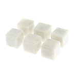 Камни для охлаждения виски из белого мрамора Natural Stone Cube варинант исполнения - 3 | Loft Concept в Твери