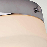 Потолочный светильник для ванных комнат с цилиндрическим плафоном из опалового стекла Elstead Lighting варинант исполнения - 2 | Loft Concept в Твери