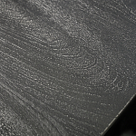 Деревянная тумба с резными ящиком и дверцей Azure Grey Wooden Nightstand варинант исполнения - 2 | Loft Concept в Твери