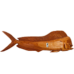 Статуэтка деревянная в виде рыбы Fish of the World варинант исполнения - 3 | Loft Concept в Твери