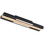 Потолочный светильник черный GAVIN WOOD 1 варинант исполнения - 1 | Loft Concept в Твери