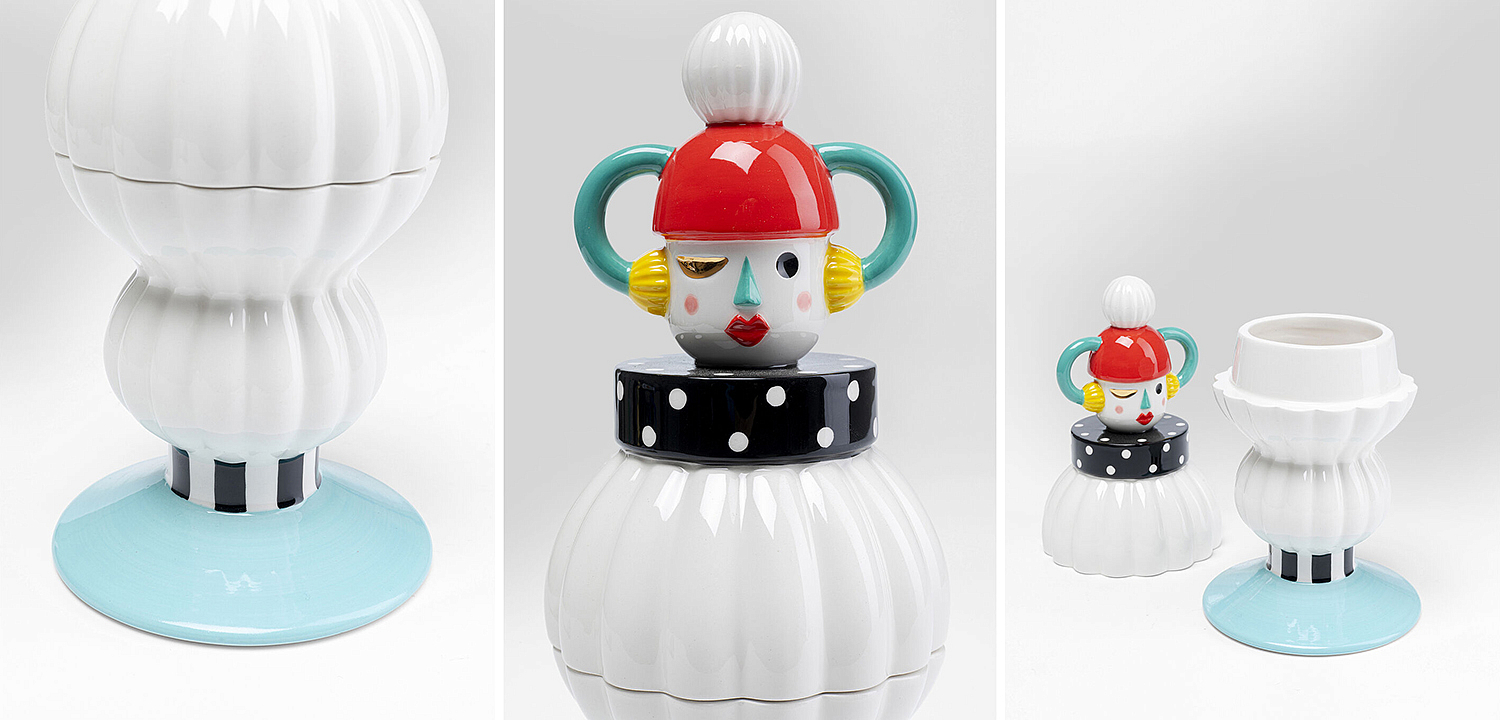 Ваза с крышкой Funny Doll Vase IV Ваза с крышкой Funny Doll Vase IV - Loft-Concept в Твери