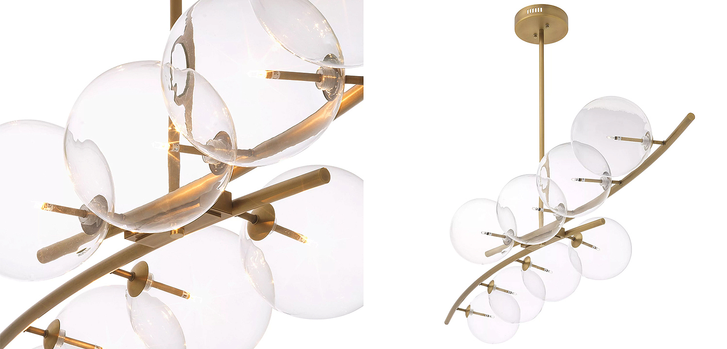 Люстра Eichholtz Chandelier Spezia Люстра Eichholtz Chandelier Spezia - Loft-Concept в Твери