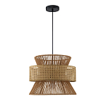 Подвесной светильник с абажуром из натуральных материалов Light Inside the Cell варинант исполнения - 3 | Loft Concept в Твери