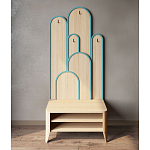 Вешалка «Байома» варинант исполнения - 1 | Loft Concept в Твери