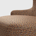 Мебельная ткань Шенилл терракотовый цвет 142 см T4-58 варинант исполнения - 9 | Loft Concept в Твери