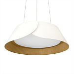 Подвесной светильник круглый с контрастной внутренней отделкой Assol Сup варинант исполнения - 9 | Loft Concept в Твери