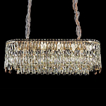 Люстра овальная с хрустальными подвесками Roul Crystal Light варинант исполнения - 2 | Loft Concept в Твери