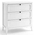 Комод с 3-мя ящиками белый Silva White Chest of Drawers варинант исполнения - 2 | Loft Concept в Твери