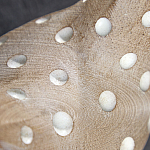 Статуэтка курица с текстурной поверхностью бежевого цвета Rustic Chicken варинант исполнения - 2 | Loft Concept в Твери