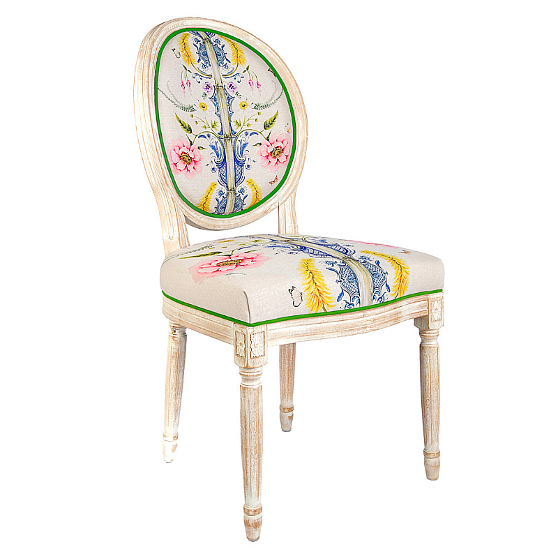 Стул Flower Waltz Stool Бежевый Мульти Стул Flower Waltz Stool Бежевый Мульти в Твери | Loft Concept