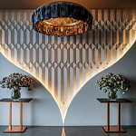 Гипсовая 3D Панель CRYSTAL SYMPHONY A варинант исполнения - 1 | Loft Concept в Твери