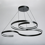 Люстра подвесная светодиодная в виде волнообразной ленты Ribbon Vortex варинант исполнения - 4 | Loft Concept в Твери