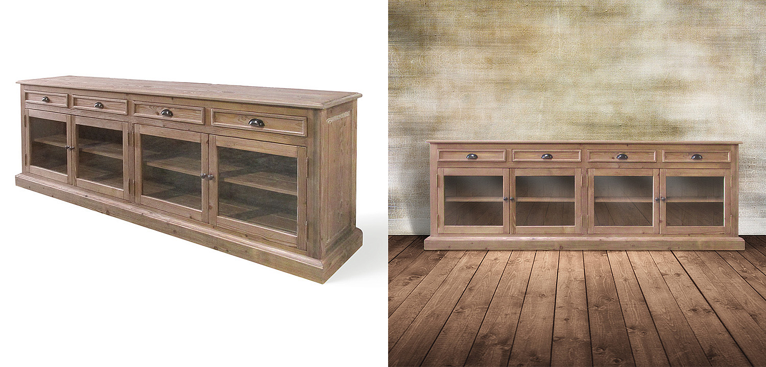 Комод Hakon Provence HARMONIE Natural Patina long Комод Hakon Provence HARMONIE Natural Patina long - Loft-Concept в Твери
