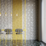 Гипсовая 3D панель с принтографией PM-14 варинант исполнения - 1 | Loft Concept в Твери