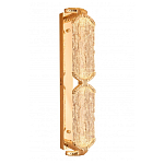 Бра прямоугольное с текстурным природным рисунком IceFlame варинант исполнения - 1 | Loft Concept в Твери