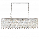 Люстра овальная с хрустальными подвесками Roul Crystal Light варинант исполнения - 5 | Loft Concept в Твери