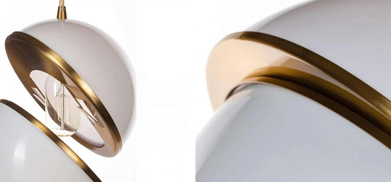 Подвесной Светильник Crescent Celling Lee Broom D 30 см Подвесной Светильник Crescent Celling Lee Broom D 30 см - Loft-Concept в Твери