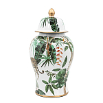 Ваза из фарфора с ручной росписью Leopard Collection  варинант исполнения - 2 | Loft Concept в Твери