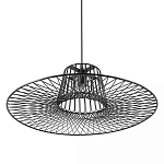Подвесной светильник с плафоном из металлической сетки Lamp with Metal Mesh Shade варинант исполнения - 3 | Loft Concept в Твери