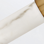 Бра для ванных комнат вертикальное с вытянутым плафоном из алебастра Hinkley варинант исполнения - 6 | Loft Concept в Твери