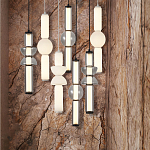 Подвесной светильник с белыми матовыми плафонами Hiding secrets варинант исполнения - 5 | Loft Concept в Твери