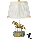 Настольная лампа из фарфора Лошадь Frodi варинант исполнения - 2 | Loft Concept в Твери