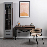 Стол рабочий в стиле лофт с ящиком и нишей для хранения Urban Style Space 2 варинант исполнения - 7 | Loft Concept в Твери