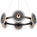 Люстра с плафонами из фактурного двойного стекла Heterochromia варинант исполнения - 2 | Loft Concept в Твери