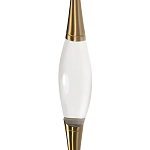 Подвесной светильник с хрустальным плафоном и бронзовым основанием Renee Glass Drops  варинант исполнения - 4 | Loft Concept в Твери