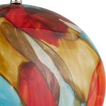 Настольная лампа разноцветная с овальным тканевым абажуром Abstraction варинант исполнения - 1 | Loft Concept в Твери
