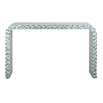 Консоль с инкрустацией Rona варинант исполнения - 4 | Loft Concept в Твери