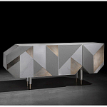Комод с фасадом из геометрических фигур Coleccion Alexandra варинант исполнения - 2 | Loft Concept в Твери