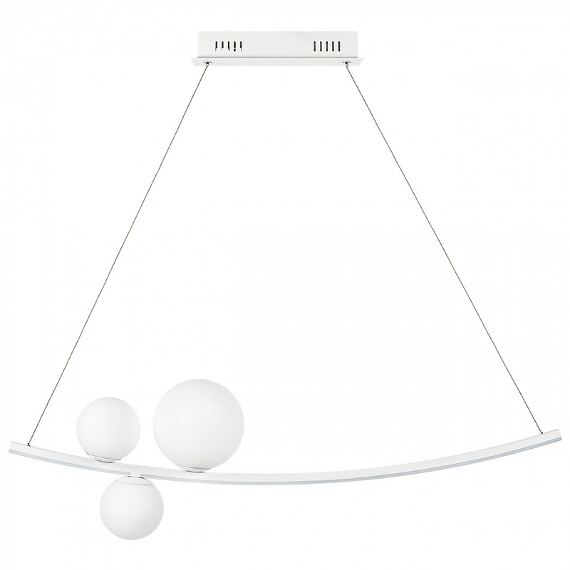 Люстра Galla Bubbles Arc Белый Люстра Galla Bubbles Arc Белый в Твери | Loft Concept
