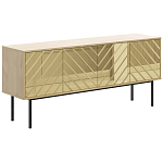 Длинная тумба с зеркальным декором Serena варинант исполнения - 1 | Loft Concept в Твери