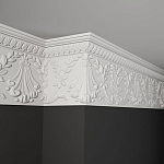 Карниз с орнаментом KO-08 варинант исполнения - 1 | Loft Concept в Твери